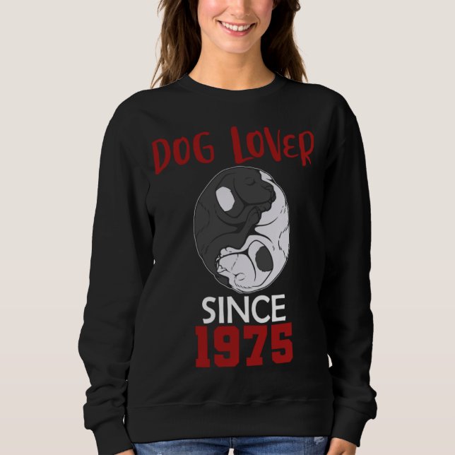 Sweatshirt Dog  since 1975 (Devant)