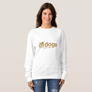 Sweatshirt doge, pièce, pièce de doge, dogecoin