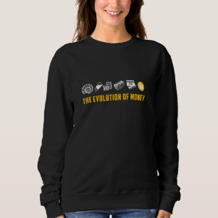 Sweatshirt Dogecoin Évolution de la monnaie Blockchain Crypto