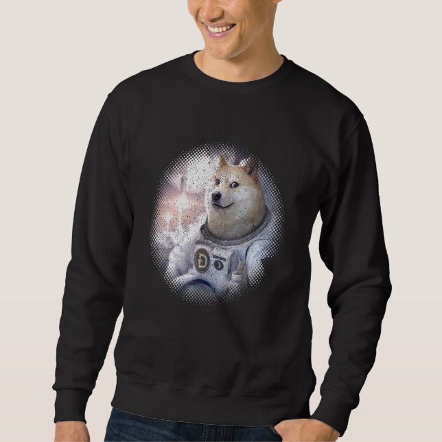 Sweatshirt Dogecoin Millionaire Mème Hodl Crypto Cryptocurren (Devant)