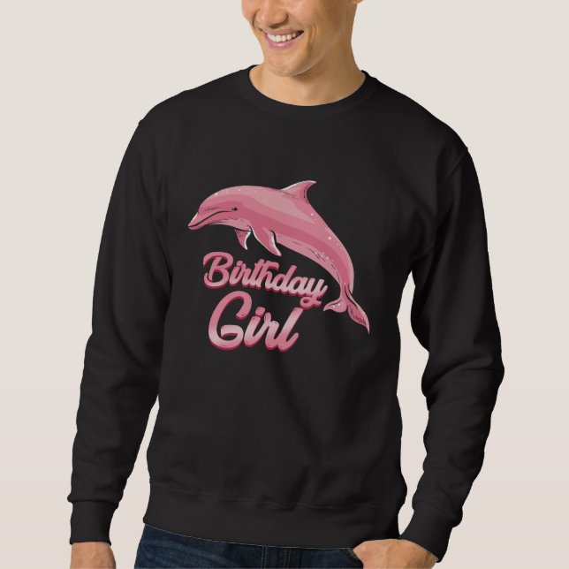 Sweatshirt Dolphin Save the Ocean Nature Beach Art (Devant)