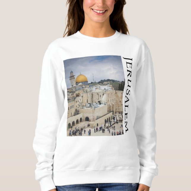 Sweatshirt Dôme du Rocher | Place du Mur occidental, Jérusale (Devant)