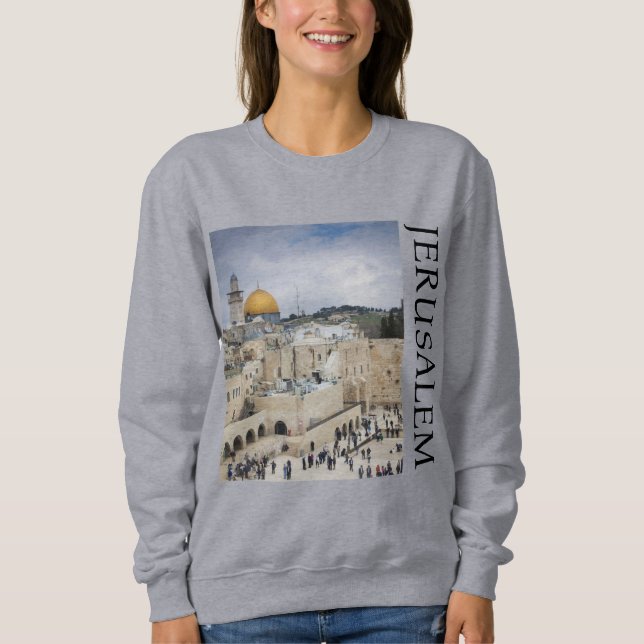 Sweatshirt Dôme du Rocher | Place du Mur occidental, Jérusale (Devant)