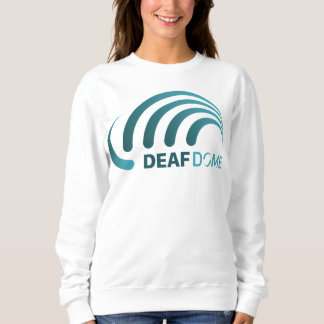 Sweatshirt Dôme Sourd en turquoise