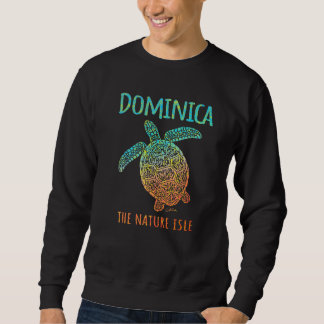Sweatshirt Dominica Sea Turtle Dominican