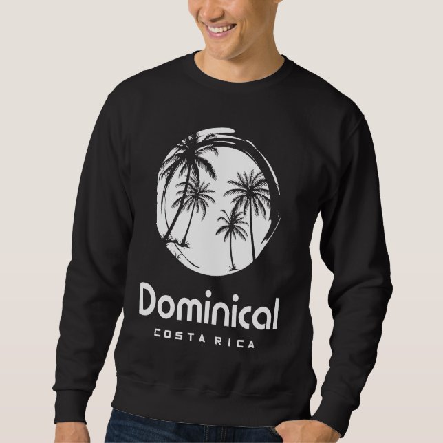 Sweatshirt Dominical Costa Rica (Devant)