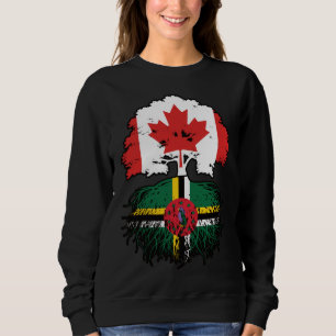 Sweatshirt Dominique Dominique Canada Drapeau des racines d'a