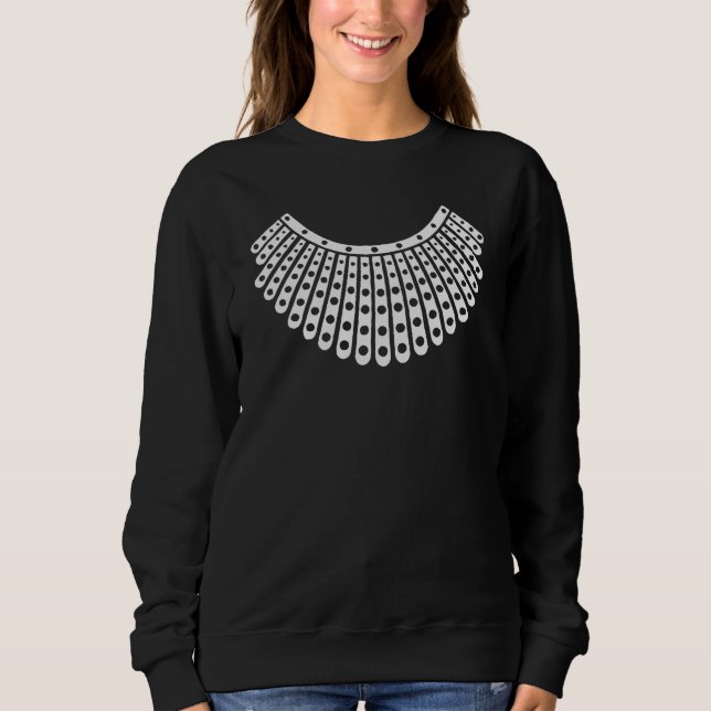 Sweatshirt Don d'avocat, collet de dissidence RBG Ruth Bader (Devant)