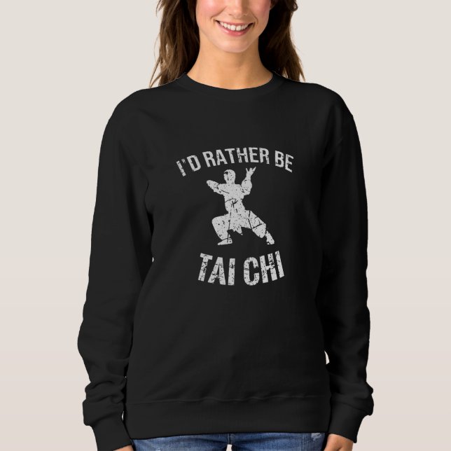 Sweatshirt Don Tai Chi| Tai Chi Maître Tai Chi Fan de combat (Devant)