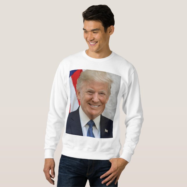 Sweatshirt Donald Trump (Devant entier)