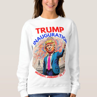 SWEATSHIRT DONALD TRUMP JOUR D'INAUGURATION 2025