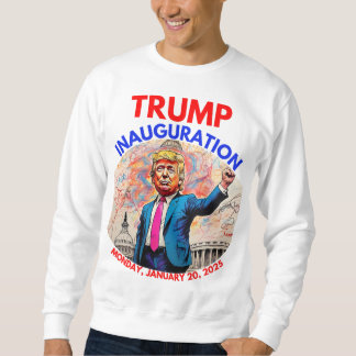 SWEATSHIRT DONALD TRUMP JOUR D'INAUGURATION 2025