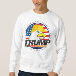 Sweatshirt Donald Trump Pour Le Président Eagle Chandail De C