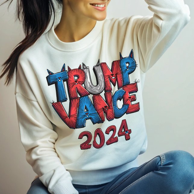 Sweatshirt Donald Trump Vance 2024 (Créateur téléchargé)