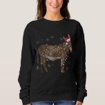 Sweatshirt Donkey Christmas Sweater Lights Santa Xmas<br><div class="desc">Donkey Christmas Sweater Lights Santa Xmas</div>