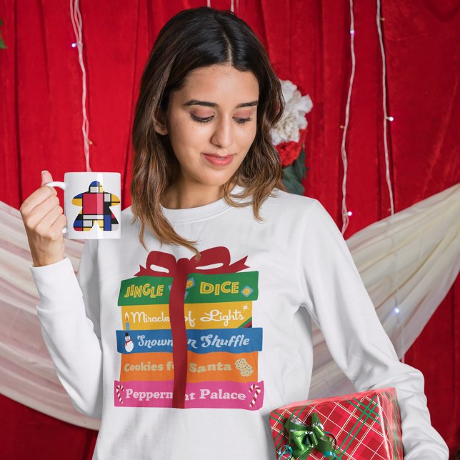 Sweatshirt Donne-moi des jeux pour les vacances femmes chemis (Créateur téléchargé)