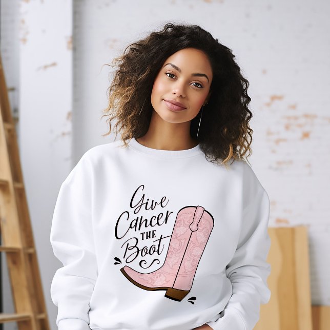 Sweatshirt Donner au cancer la conscience du cancer du sein d (Créateur téléchargé)