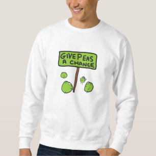 Sweatshirt Donnez une chance aux pois