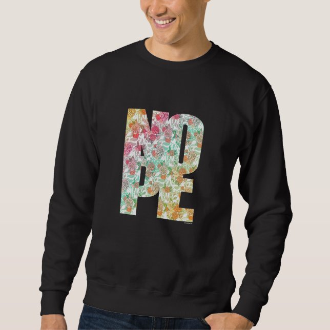 Sweatshirt Don't Be A Yes Person Just Say No Sometimes 61 (Devant)