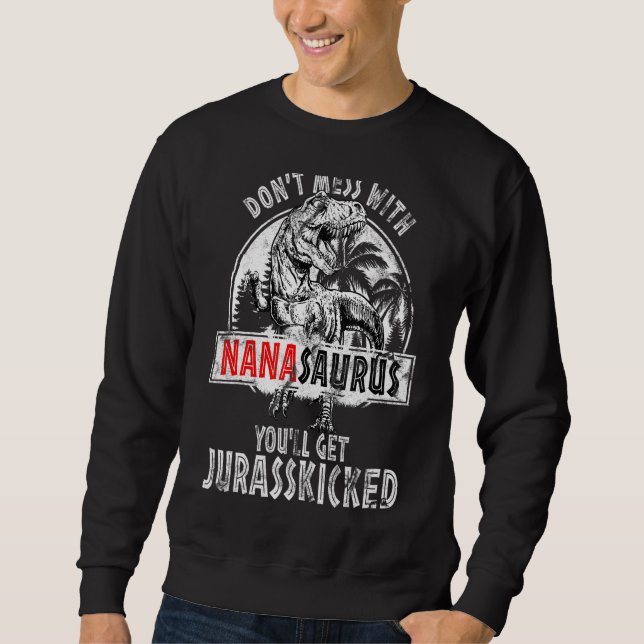 Sweatshirt Don't Mess (Devant)