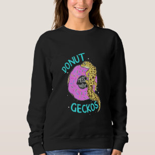 Sweatshirt Donut geckos Leopard Gecko Lizard gardien de repti