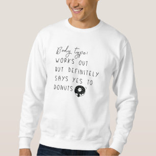 Sweatshirt Donuts de type de corps