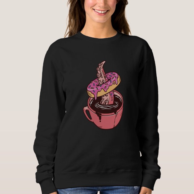 Sweatshirt Donuts et café (Devant)