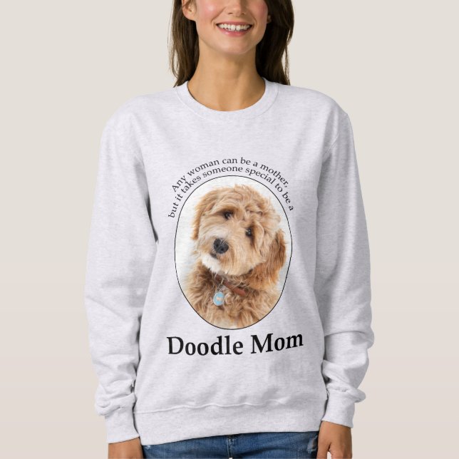 Sweatshirt Doodle Chien Maman (Devant)