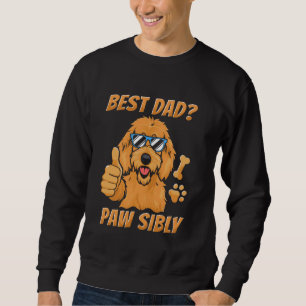 Sweatshirt Doodle d'or Père Chien race animal - Best Papa Paw