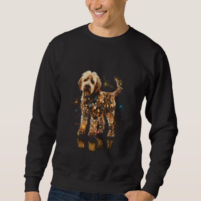 Sweatshirt Doodle doré chien chien animal chien (Devant)