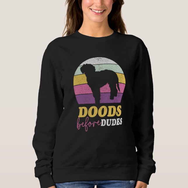 Sweatshirt Doods Before Dudes Bernedoodle Labradoodle Goldend (Devant)