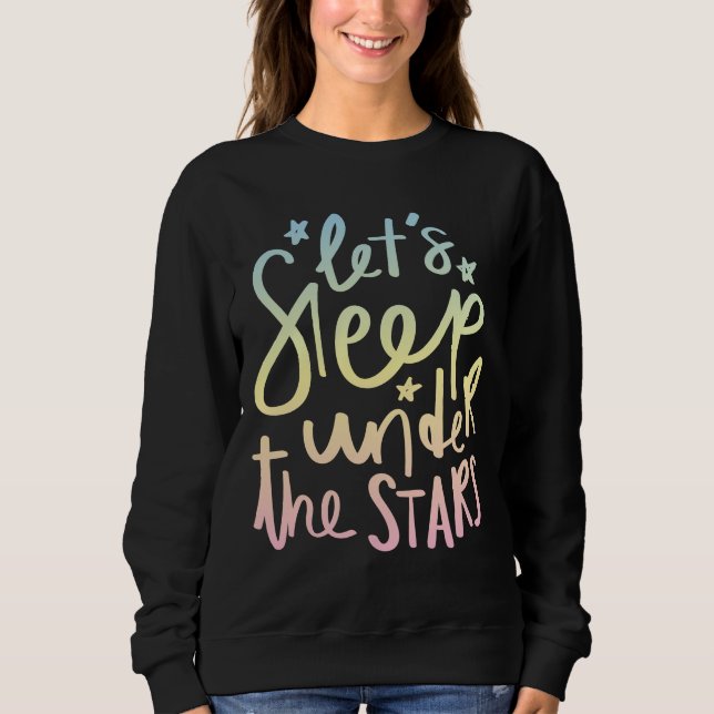 Sweatshirt Dors sous les étoiles (Devant)