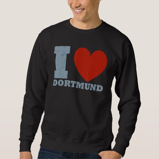 Sweatshirt Dortmund Westphalian Allemagne Dialect Souvenir_5 (Devant)