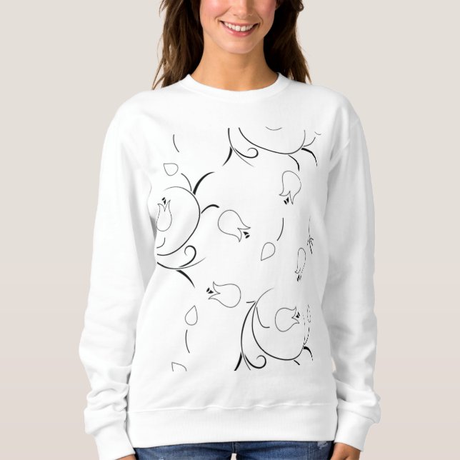 Sweatshirt Dot, Oie Grey (Devant)