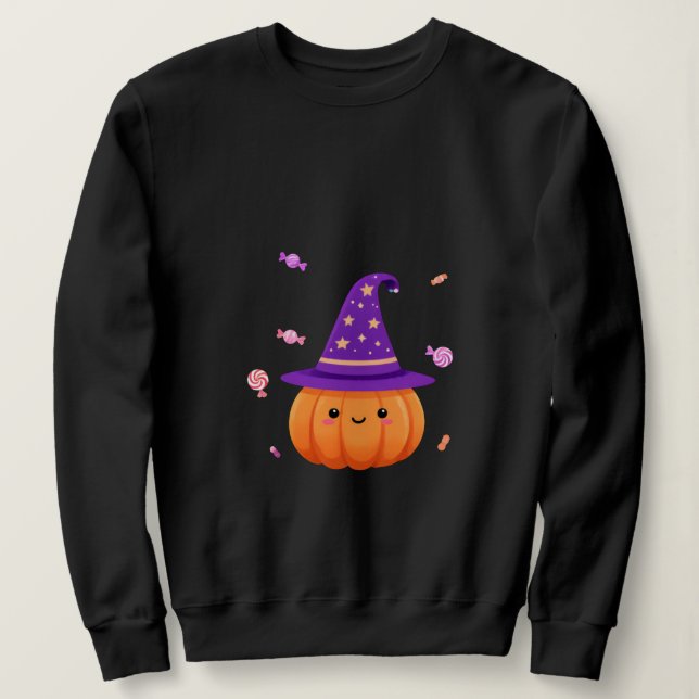 Sweatshirt Douce Halloween  (Design devant)