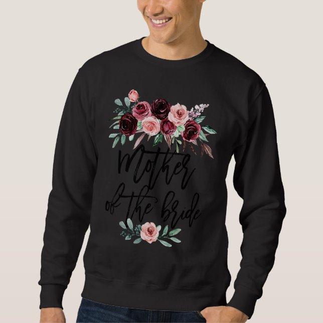 Sweatshirt Douche de Mariée Mariage Pour Maman Mariée Mère de (Devant)