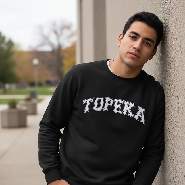 Sweatshirt Doudou de l'Université de TOPEKA Amérique Collège (Créateur téléchargé)