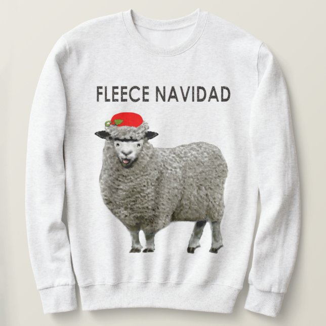 Sweatshirt Doudou moche de Noël (Design devant)