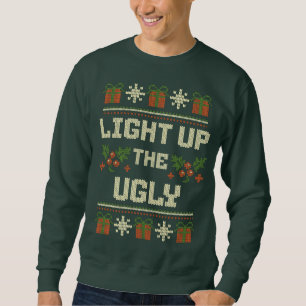 SWEATSHIRT DOULOUREUSEMENT NOËL ÉCLAIRANT LE MAL