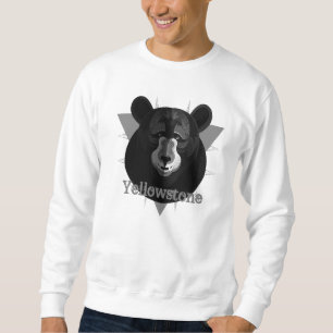 Sweatshirt d'ours de Yellowstone des hommes