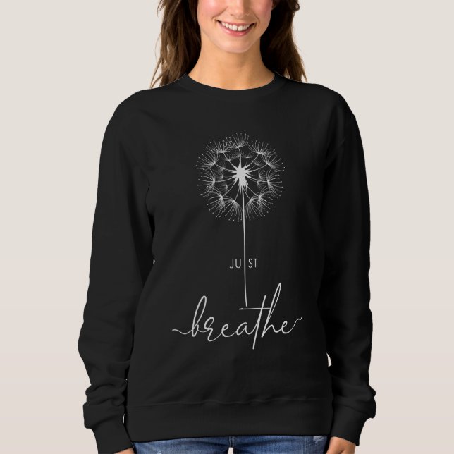 Sweatshirt Doute Juste Dandelion Tattodesign Flèches Respirer (Devant)