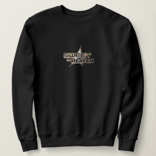Sweatshirt Doux comme le ciel   Étoile métallique rétro métal