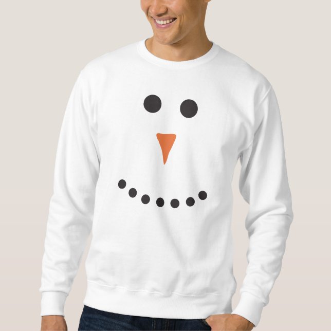 Sweatshirt Doux moche Snowman (Devant)