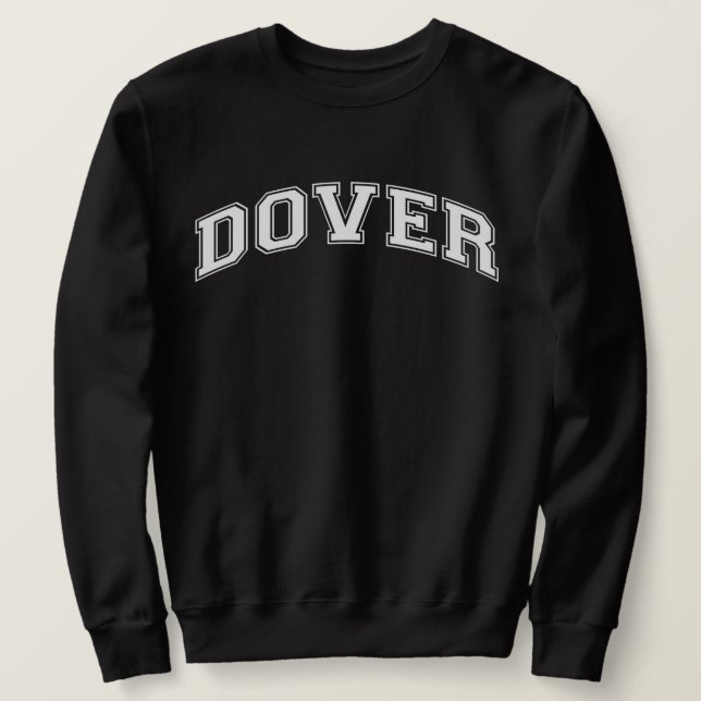 Sweatshirt DOVER University Style Sweater America College (Design devant)