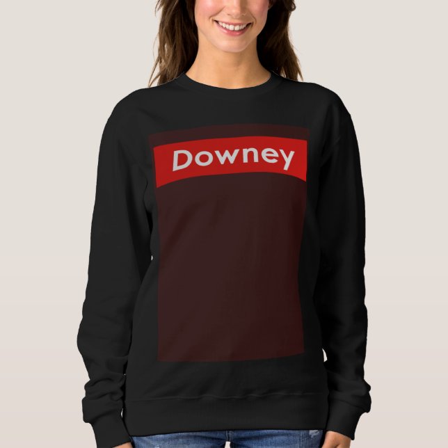 Sweatshirt Downey California (Devant)