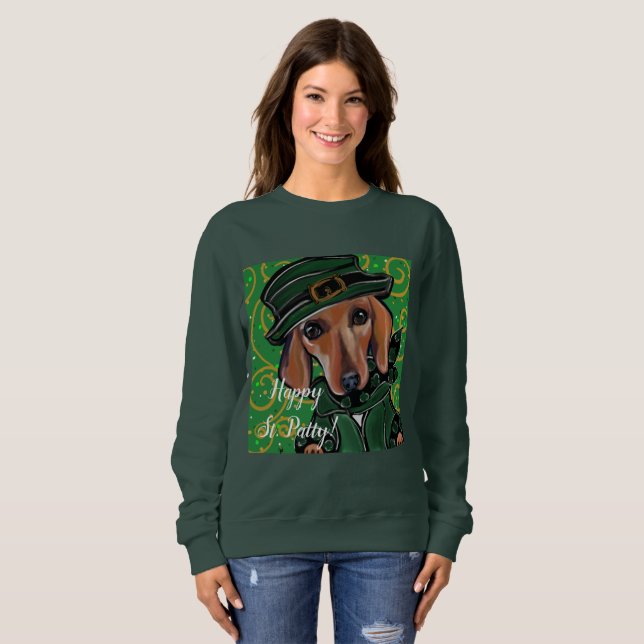 SWEATSHIRT DOXERELLE ROUGE     (Devant entier)