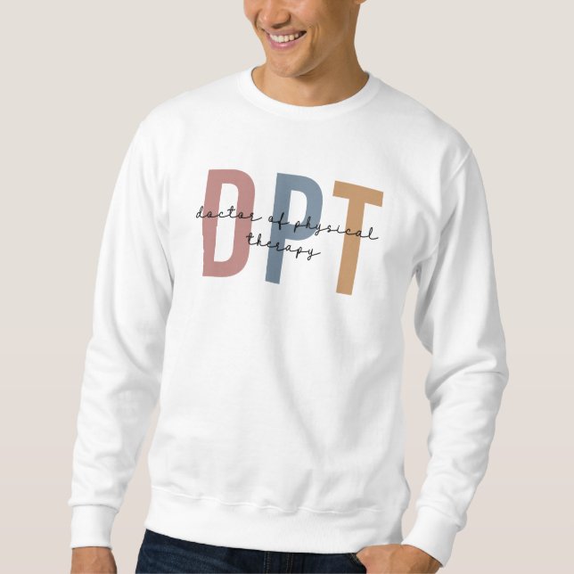 Sweatshirt DPT Docteur en physiothérapie (Devant)