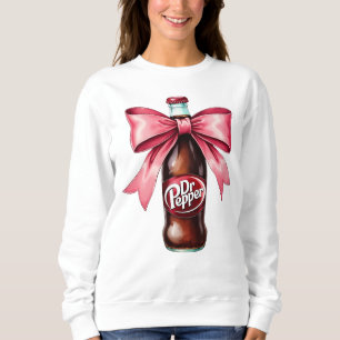 Sweatshirt Dr.Pepper Nœud Rose Coquette