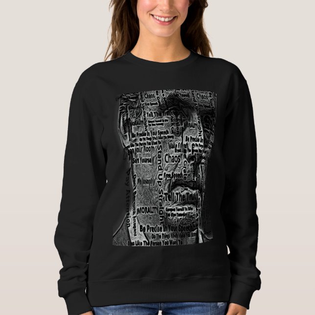 Sweatshirt Dr Peterson - Mot Idée cadeau de chemise (Devant)