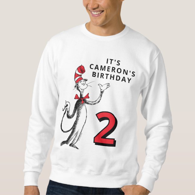 Sweatshirt Dr. Seuss Character Confetti | ANNIVERSAIRE DE ENF (Devant)